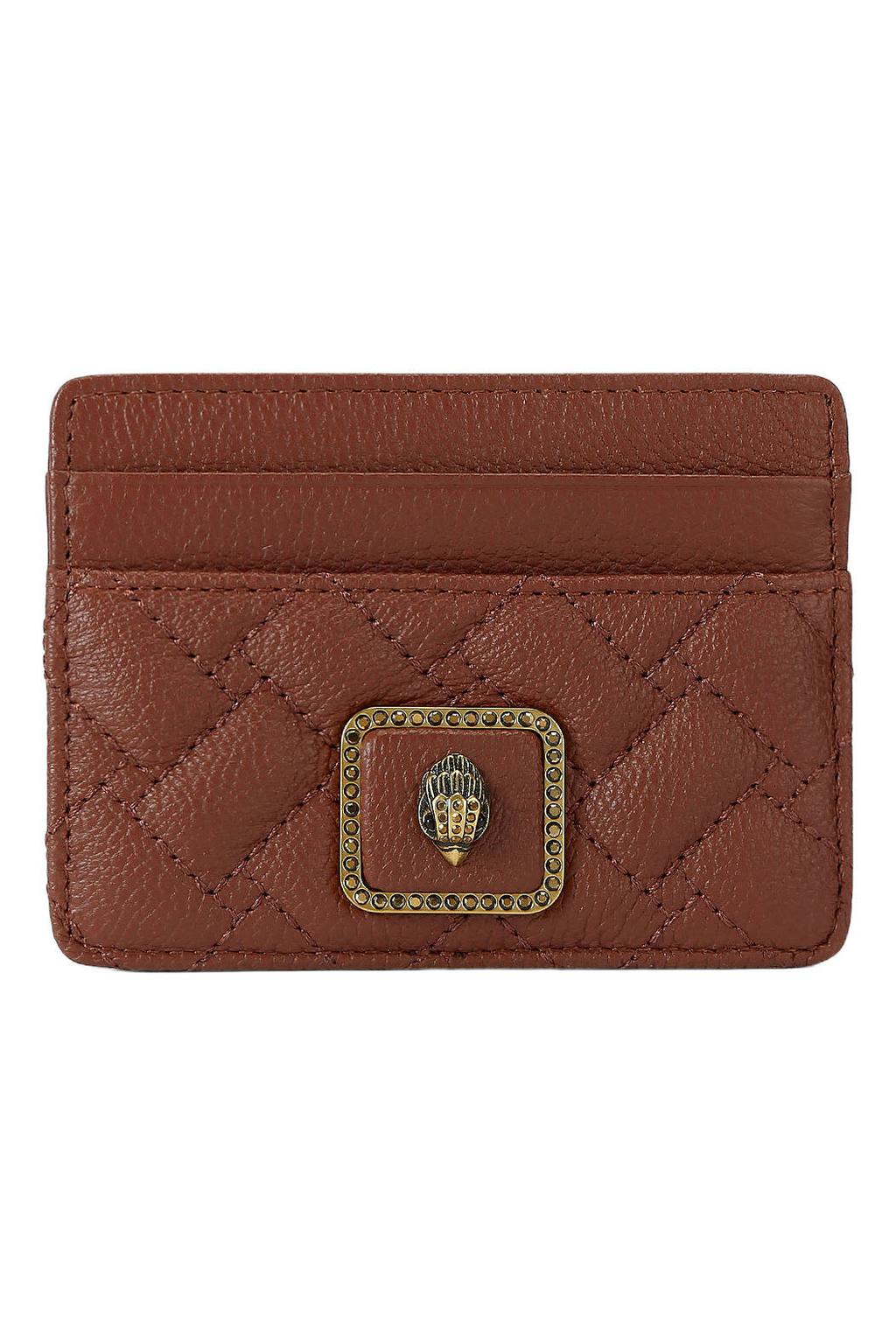 Kurt Geiger leren pasjeshouder Pimlico roodbruin