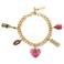 Kurt Geiger armband Novelty met bedels goudkleurig