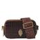 Kurt Geiger leren crossbody tas Kensington donkerbruin