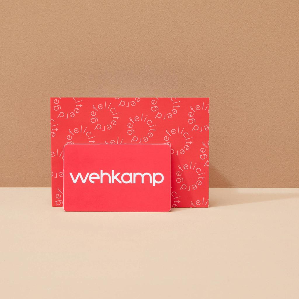 Wehkamp Fysieke cadeaukaart Gefeliciteerd