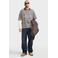 Redefined Rebel boxy gestreepte longsleeve - bruin