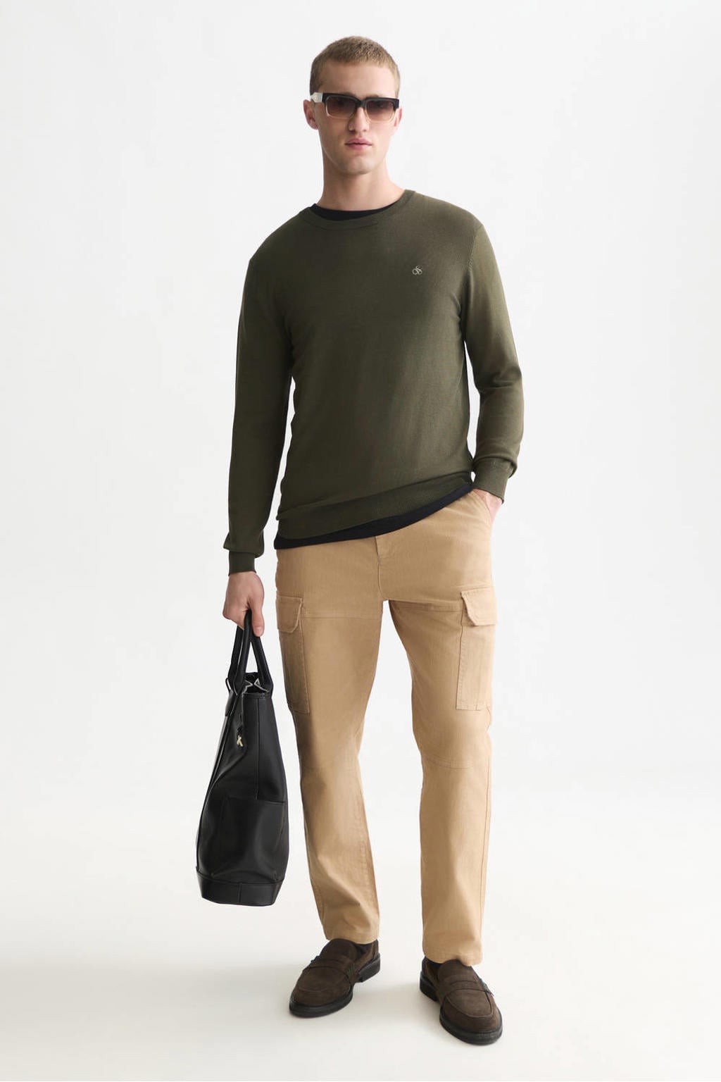 Scotch & Soda regular fit trui - forest night