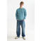 Scotch & Soda katoenen regular fit trui - blauw