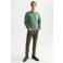Scotch & Soda regular fit sweater met print - dark forest