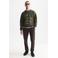 Scotch & Soda relaxed fit sweater met borduursels en print - donkergroen