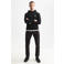 Scotch & Soda regular fit hoodie met backprint - zwart