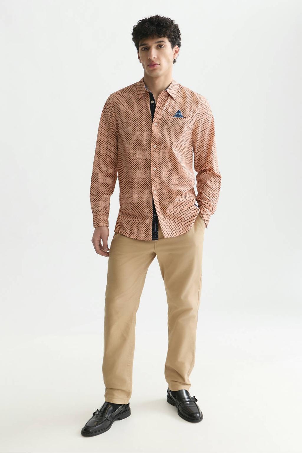 Scotch & Soda Warren straight leg chino - beige