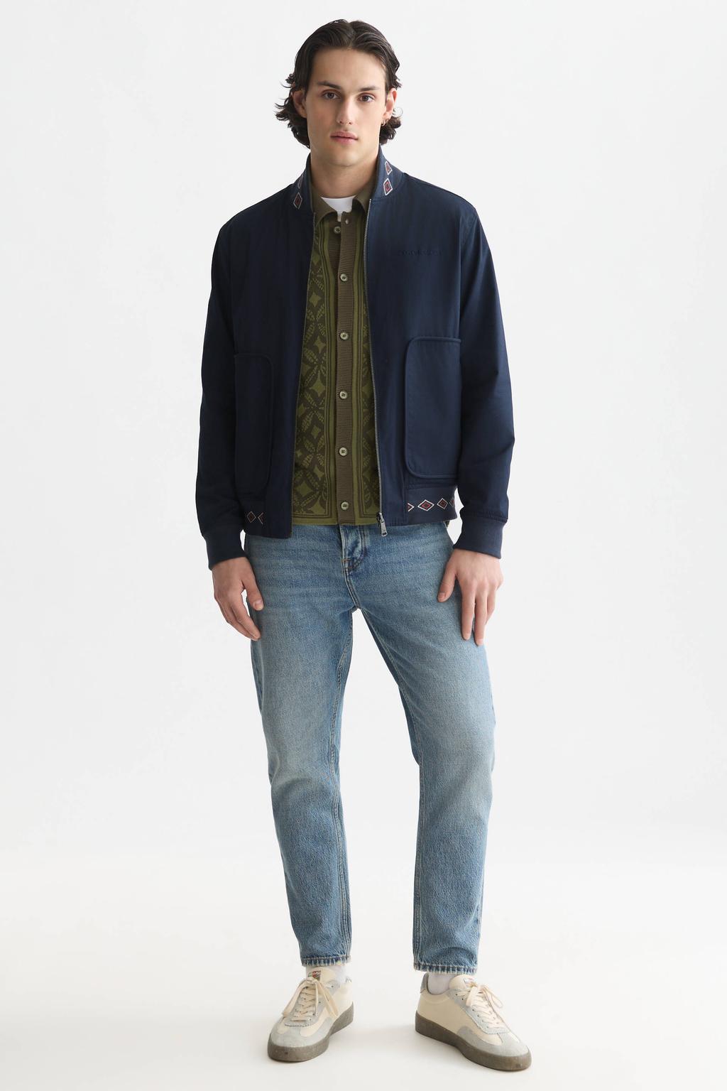 Scotch & Soda The Dean tapered jeans - mediumblauw