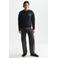 Scotch & Soda sweat relaxed fit sweater met backprint - zwart