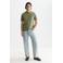 Scotch & Soda regular fit T-shirt - olijfgroen