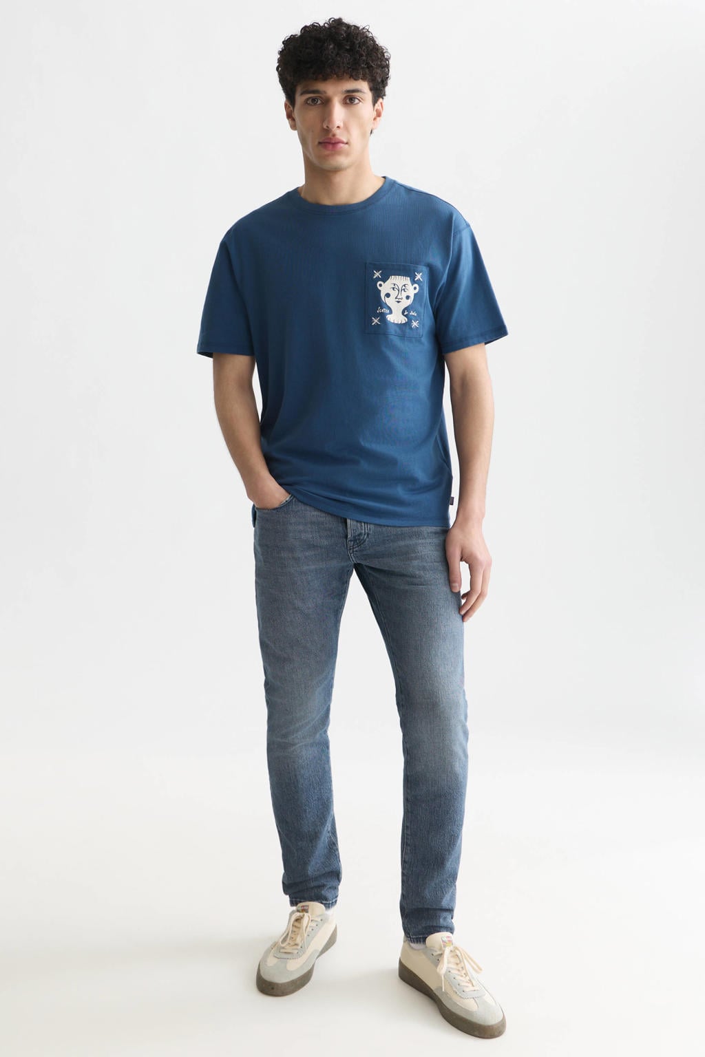 Scotch & Soda Ralston slim fit jeans - blauw