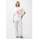 Catwalk Junkie T-shirt ecru/roze