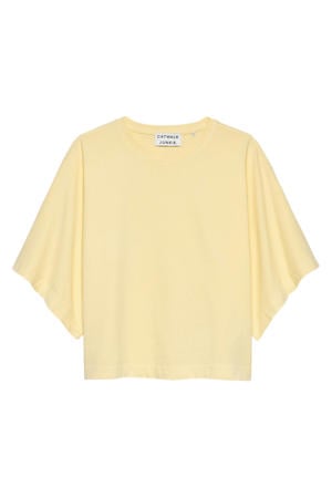 T-shirt lichtgeel