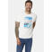 Babista regular fit T-shirt met print Plus Size - wit