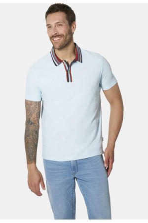 regular fit polo Plus Size - lichtblauw