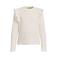 Me & My Monkey longsleeve met ruches - ecru