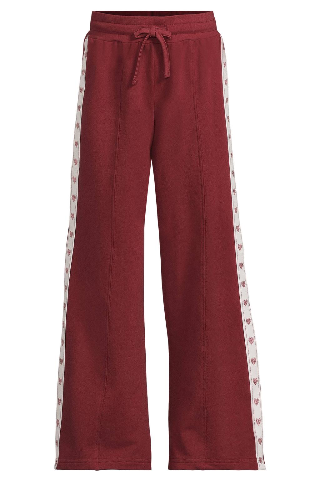 Me & My Monkey joggingbroek - donkerrood