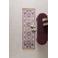 NOUS Living loper Granby rood/roze (210x67 cm)