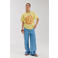 HARPER & YVE wide leg jeans light blue denim