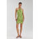 HARPER & YVE gebloemde cocktailjurk met pailletten groen