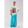 HARPER & YVE kanten gebloemde maxi rok blauw
