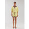 HARPER & YVE high waist casual short fijn gebreid lichtgeel