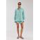 HARPER & YVE gestreepte blouse groen