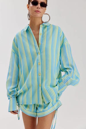 gestreepte blouse groen