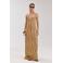 HARPER & YVE gestreepte maxi jurk geel