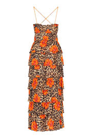 thumbnail: HARPER & YVE maxi jurk met panterprint multi