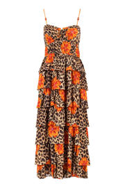 thumbnail: HARPER & YVE maxi jurk met panterprint multi