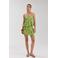 HARPER & YVE peplum top met pailletten groen