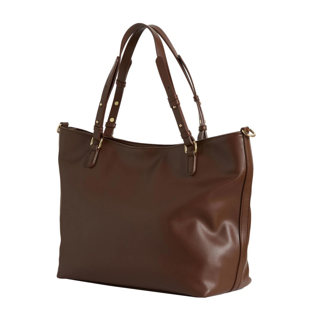 Valentino Bags shopper Nivis Re donkerbruin