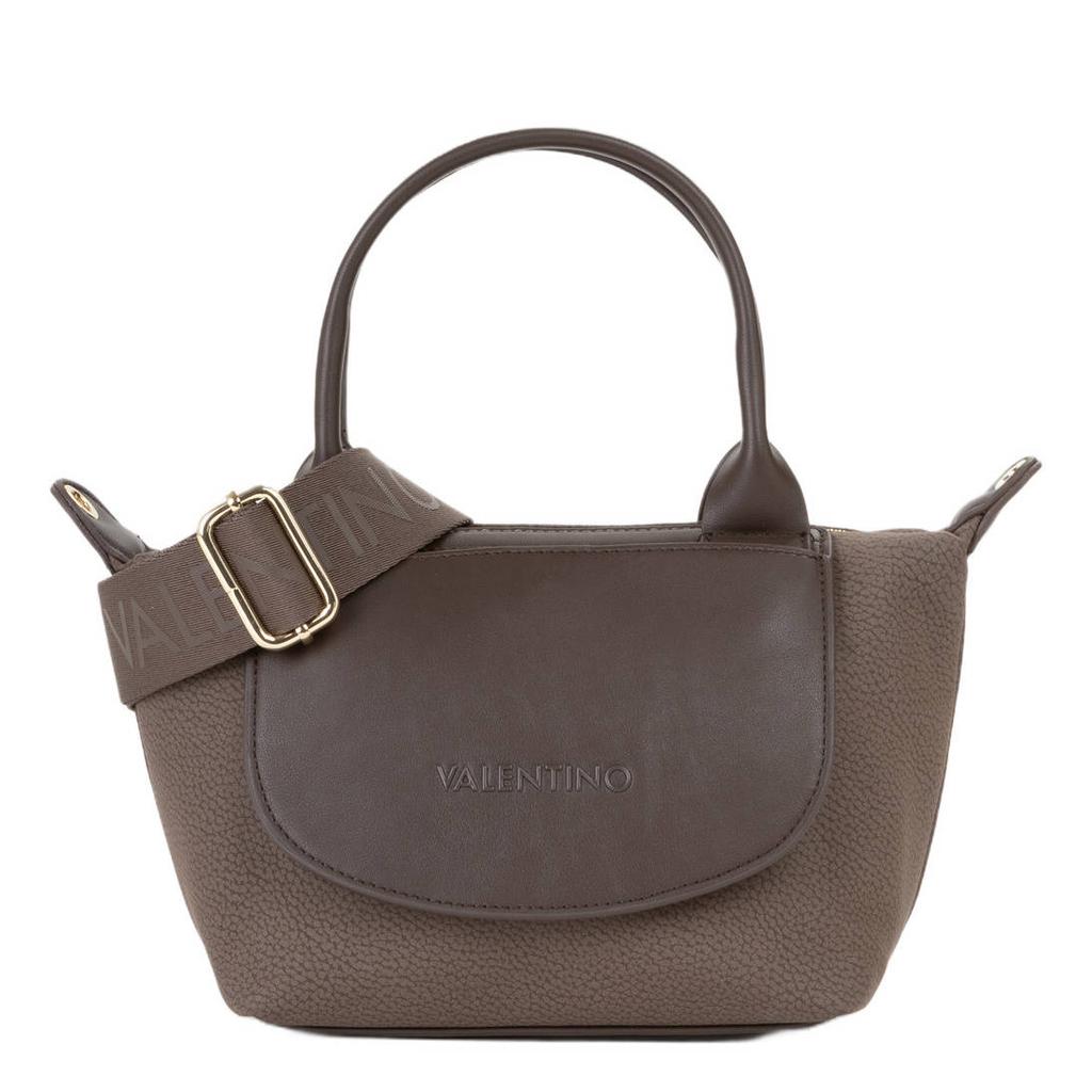 Valentino Bags mini shopper Snowfall donkerbruin