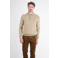 LERROS regular fit gebreide polo - beige