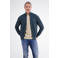 LERROS katoenen gebreid vest - donkerblauw