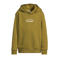 Me & My Monkey hoodie met backprint - olijfgroen