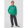 Me & My Monkey sweater met tekst - groen