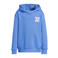 Me & My Monkey hoodie met backprint - blauw