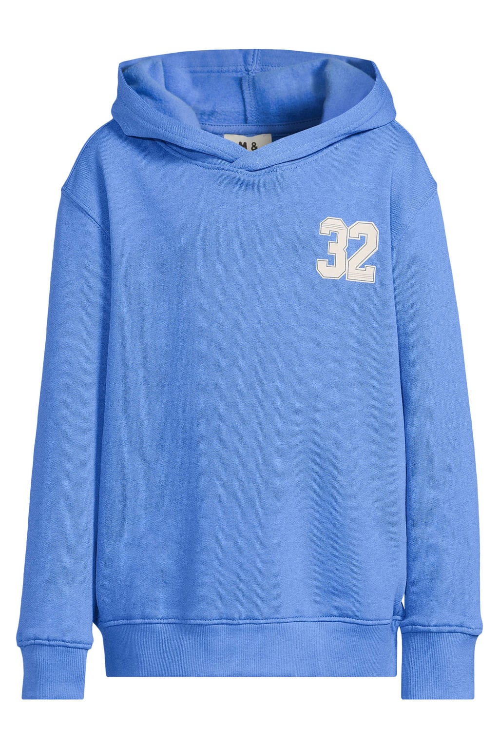 Me & My Monkey hoodie met backprint - blauw