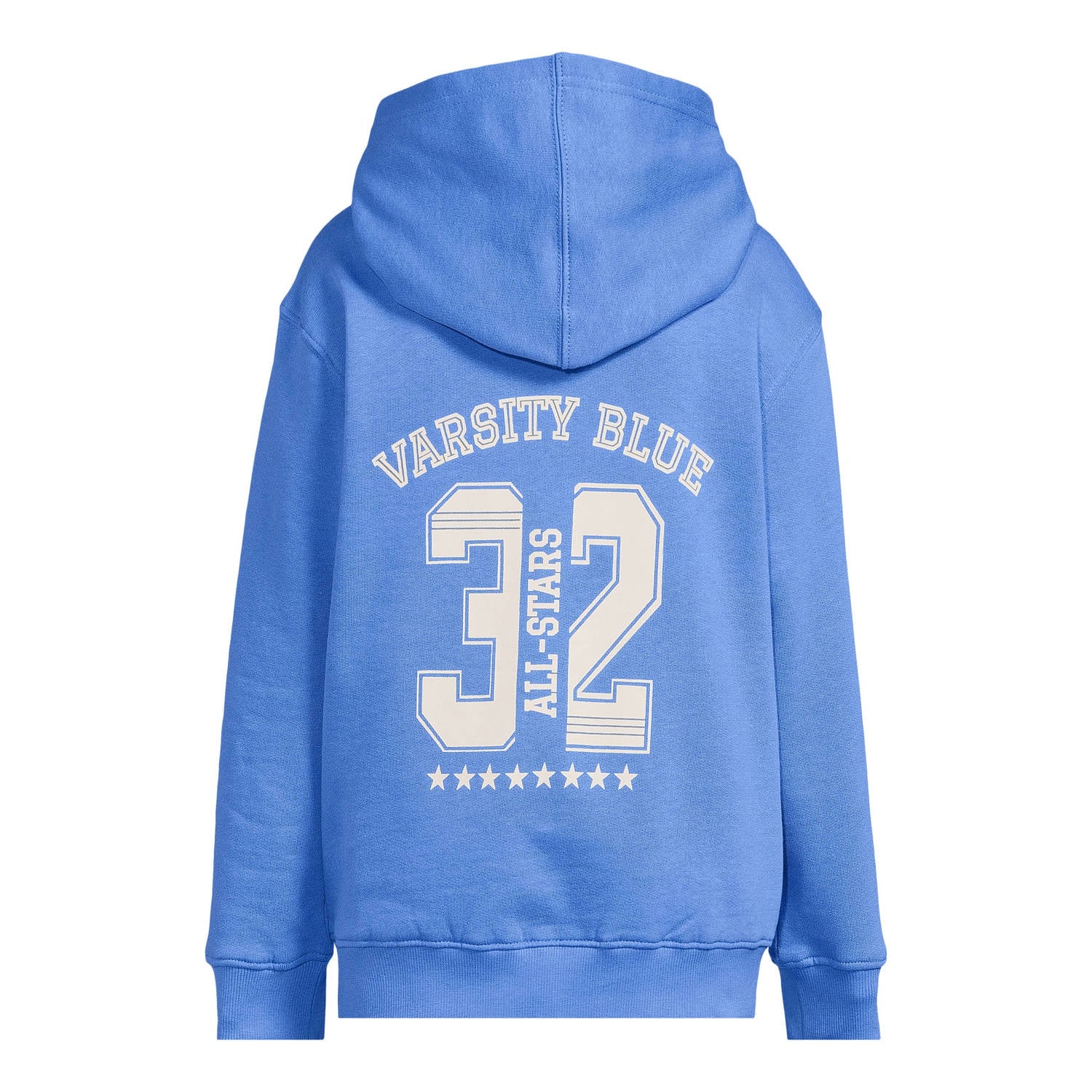 Me & My Monkey hoodie met backprint blauw