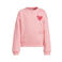 Me & My Monkey rechtvallende sweater met backprint