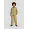Me & My Monkey denim overshirt - olijfgroen