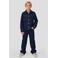 Me & My Monkey denim overshirt - donkerblauw
