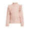 Me & My Monkey rechtvallende blouse met ruches - roze