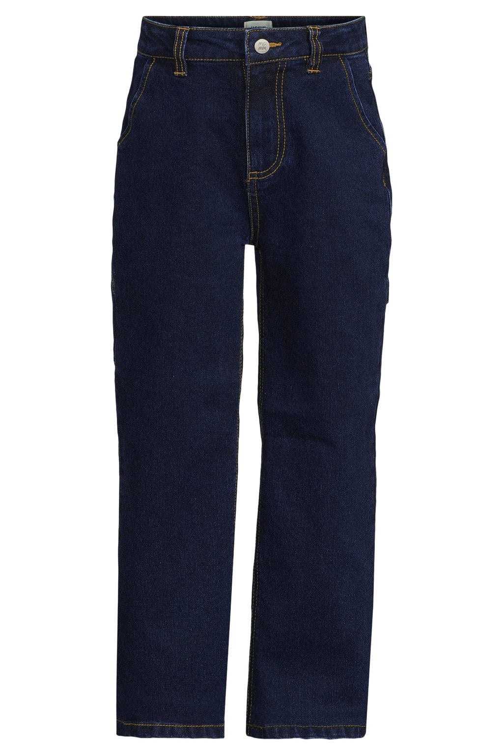 Me & My Monkey loose fit jeans - donkerblauw