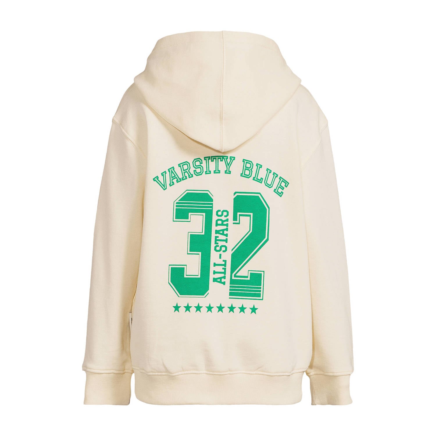 Me & My Monkey hoodie met backprint ecru