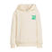 Me & My Monkey hoodie met backprint - ecru