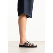 thumbnail: Sacha leren slippers zwart
