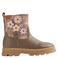 Wheat suède enkelboots met profielzool - groen